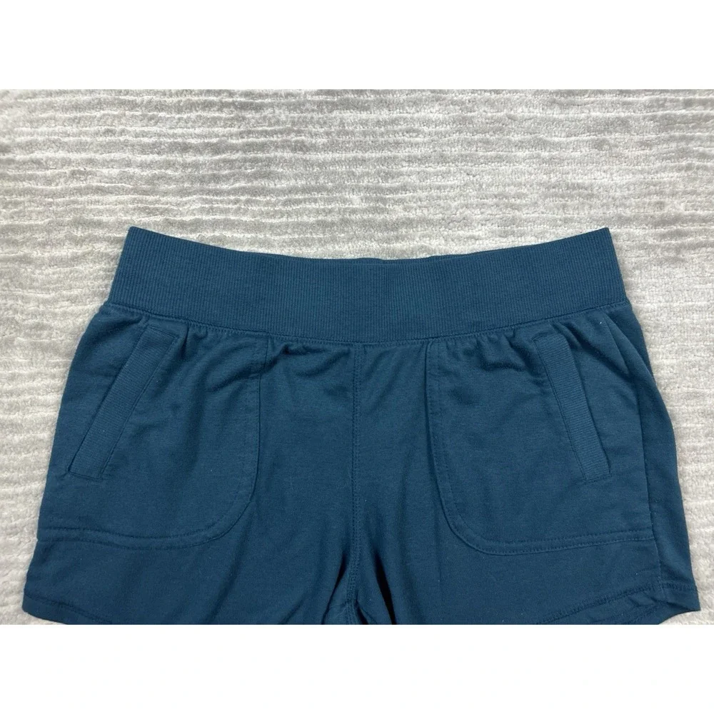 Athletic Works Shorts Womens Small Blue Pull On Elastic Waist - Picture 2 of 12